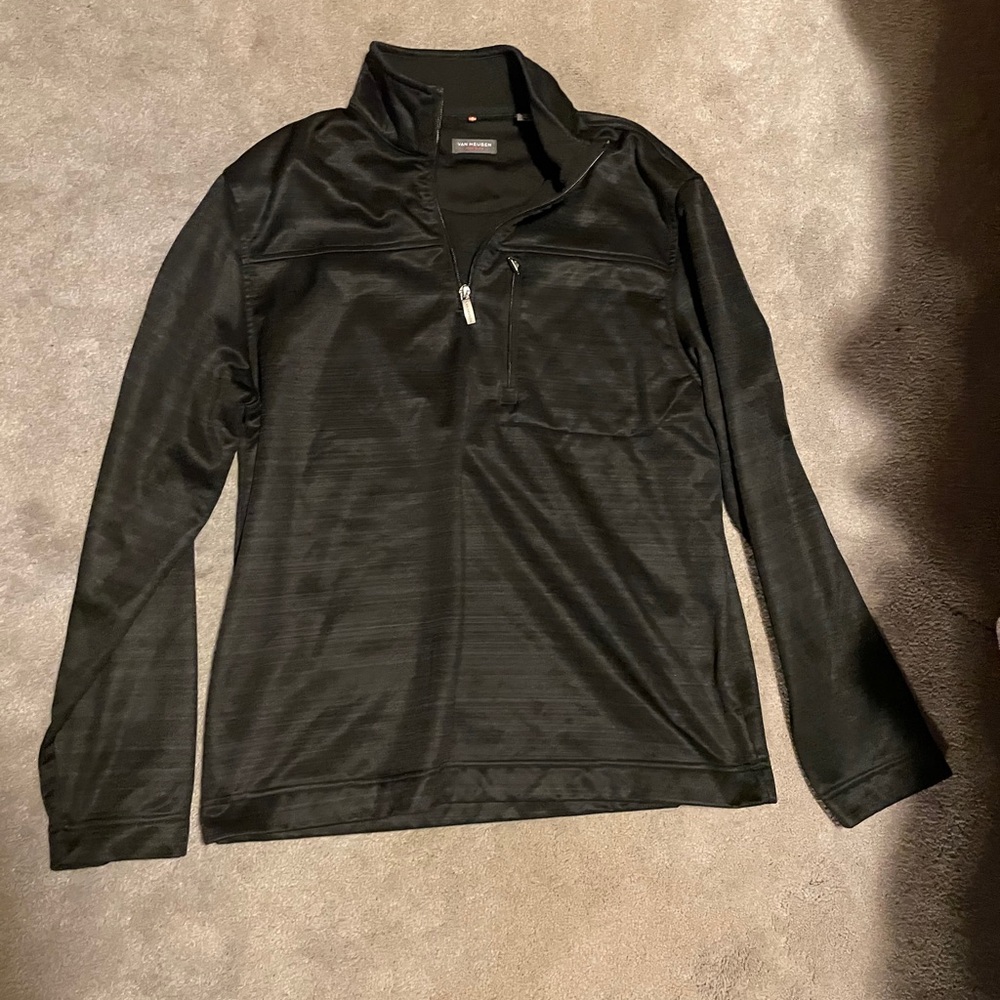 Van Heusen, like new quarter-zip pullover